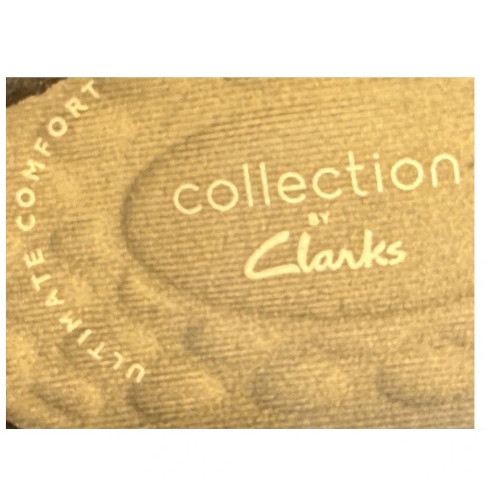 Clarks Collection Quilted Slip-On Sneakers Layton Step Black 9 M